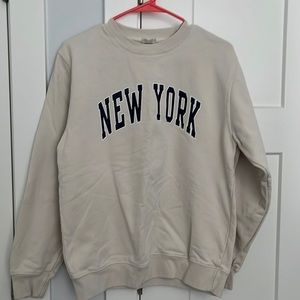 New York crewneck